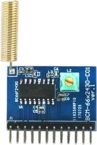 【EOL】Parallel OOK Receiver Module 433MHz BCM-66F2430-C01