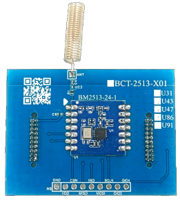 Sub-1GHz 無線接收模組轉接板 BCT-2513-X01
