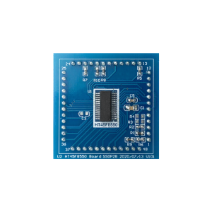 鋰電池管理開發平台 HT45F8550 28SSOP MCU 轉接板 BMS-WS02