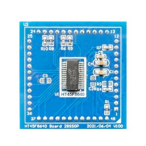 BMS Workshop HT45F8640 28SSOP MCU Adaptor Board ESK-BMS-864028