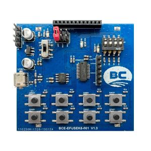 BC2161/BC5162带编码器的发射器IC开发板 BCE-EFUSEK8-001