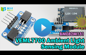 How to use VEML7700 Ambient Light Sensing Module BME82M131 BME82M131